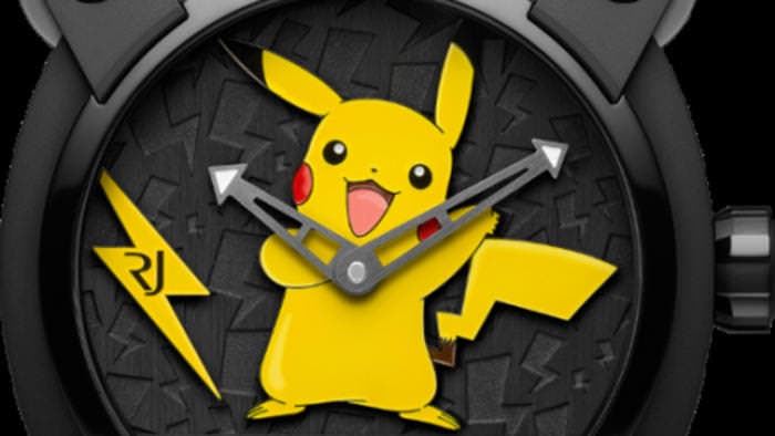 Aquí tenéis el que podría ser el artículo de merchandising ‘Pokémon’ más caro del mundo: ¡un reloj de 20.000$!