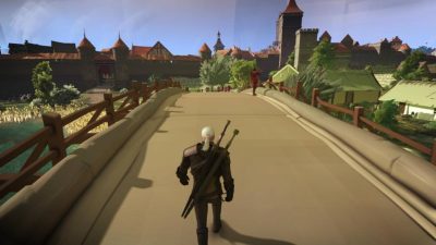 Así sería ‘The Witcher 3’ si fuera un juego para Nintendo DS