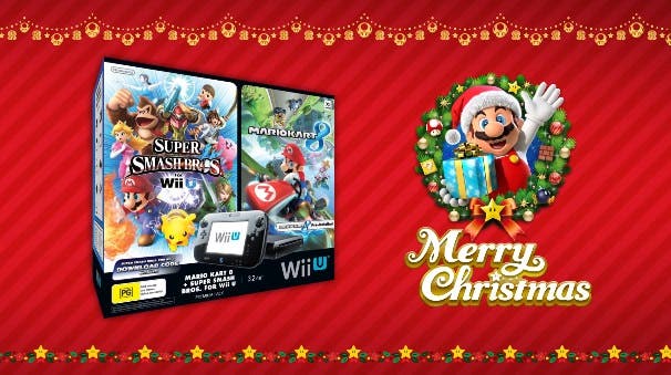 Australia recibe este pack de Wii U con 'Mario 8' y 'Super Smash Bros.' por Navidad - Nintenderos