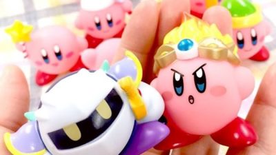 Estas mini-figuras de vinilo de Kirby ya están de camino a Japón