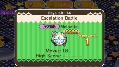 Novedades en ‘Pokémon Shuffle’: Mega Sharpedo, Meloetta, Medicham, Pokémon Diario y más