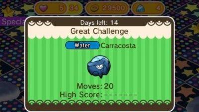 Novedades de la semana en ‘Pokémon Shuffle’: Carracosta, Talonflame, Articuno y Safari
