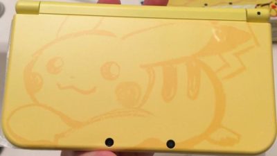 Primeras fotos de la New 3DS XL Pikachu Yellow Edition