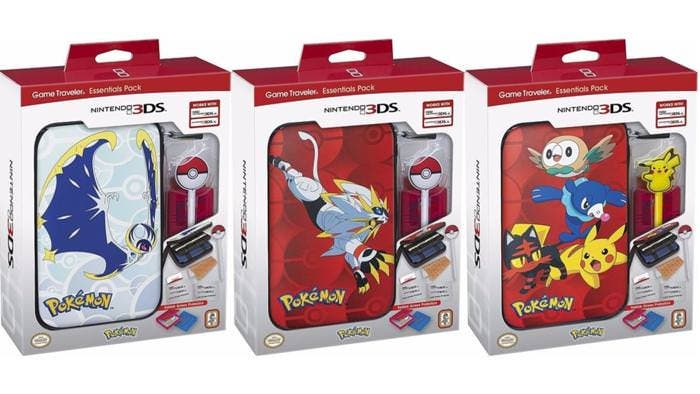 Cuatro nuevos Game Traveler Essentials Packs de ‘Pokémon’ serán lanzados la próxima semana