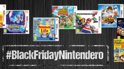 Participa en el concurso #BlackFridayNintendero de Nintendo España y opta a ganar 5 juegos de 3DS