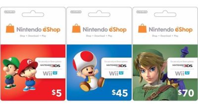 Amazon permite adquirir tarjetas para la eShop de nuevos valores