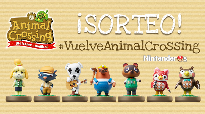 [Concurso] ¡Sorteamos un lote de amiibo de ‘Animal Crossing’ cada hora!