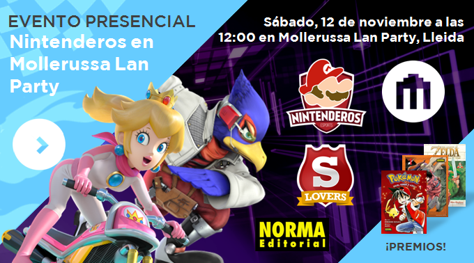 Nintenderos en Mollerussa Lan Party | Evento presencial