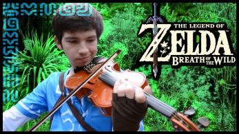 Un músico español recrea de forma genial el tema de ‘Breath of the Wild’ a violín