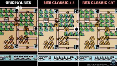 Vídeo comparativo: NES original vs. Nintendo Classic Mini: NES