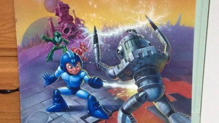 Imágenes de algunas pinturas usadas para varios boxarts de ‘Mega Man’