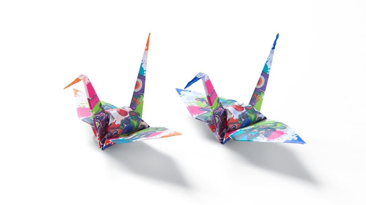 Llega a Japón papel para hacer origami de ‘Splatoon’