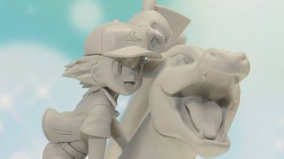 Anunciada una nueva figura de Ash con Charizard y Pikachu