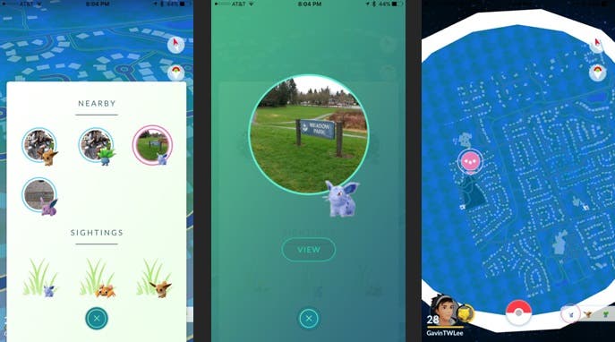 Niantic comienza a distribuir un sistema de rastreo para ‘Pokémon GO’ en algunos lugares