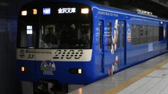 Así lucen los trenes japoneses para celebrar el 25 aniversario de Sonic