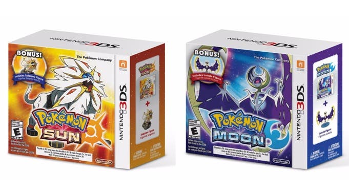 Walmart lanza en América estos packs de ‘Pokémon Sol y Luna’ con las figuras de Solgaleo y Lunala