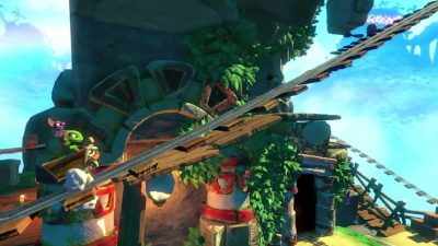 Un nuevo gameplay de ‘Yooka-Laylee’ nos muestra el nivel Tribalstack Tropics