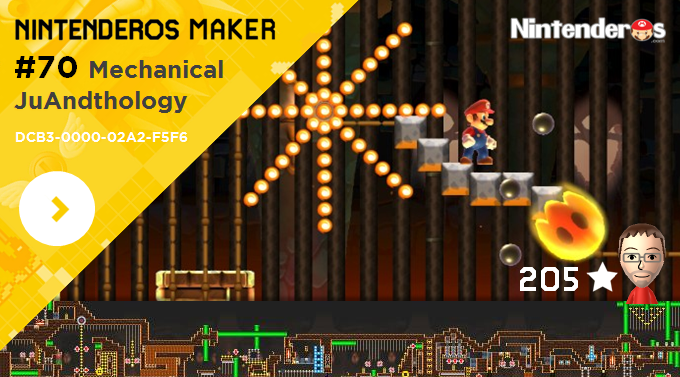 Nintenderos Maker #70: Mechanical JuAndthology, ¡la fase ganadora de diciembre y enero!