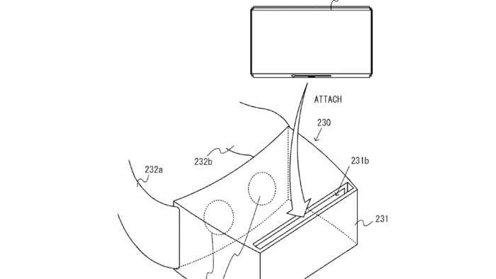 Nuevas patentes de Switch muestran un accesorio para Realidad Virtual, pantalla táctil y más