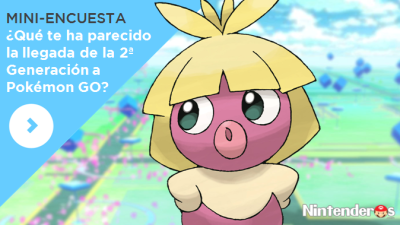 [Mini-encuesta] ¿Qué te ha parecido la llegada de la 2ª Generación a ‘Pokémon GO’?