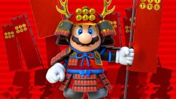 Nintendo nos muestra en HD el artwork de Mario Samurái de la camiseta de Miyamoto