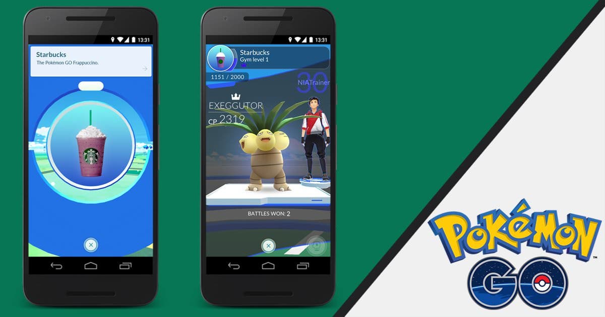 [Act.] La colaboración entre ‘Pokémon GO’ y Starbucks se hace oficial