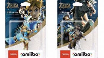 Así lucen las cajas de los amiibo de Link arquero y jinete de ‘Zelda: Breath of the Wild’