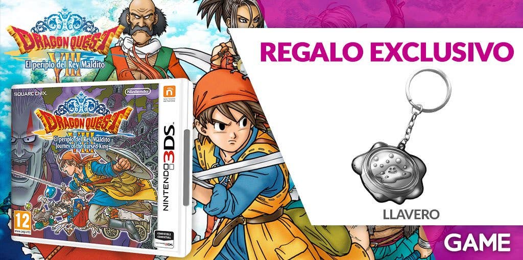 Reserva ‘Dragon Quest VIII’ en GAME y llévate este exclusivo regalo