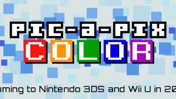 ‘Pic-a-Pix Color’, un nuevo juego tipo ‘Picross’, llegará a Wii U y 3DS el próximo año