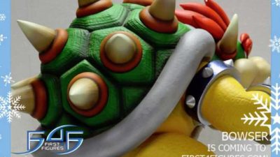 First 4 Figures prepara una figura de Bowser