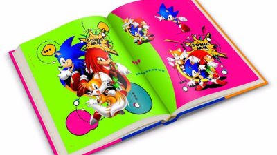 Se muestra el ‘Sonic The Hedgehog 25th Anniversary Art Book’