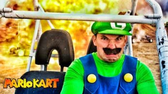 La mirada de la muerte de Luigi como tema central de la última adaptación de ‘Mario Kart’ en la vida real