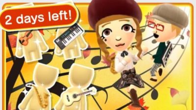 Los artículos musicales regresan a ‘Suelta Mii’ de ‘Miitomo’ (24/12/16)