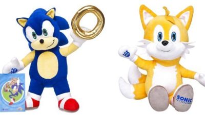 Nueva mercancía de ‘Sonic’ llega a Build-A-Bear