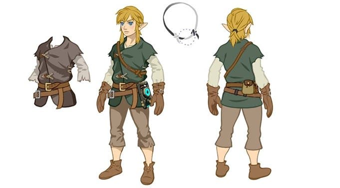 Nuevo arte conceptual de la túnica para el frío de ‘Zelda: Breath of the Wild’