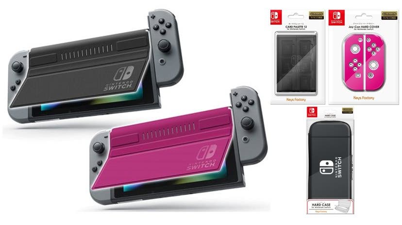 KeysFactory presenta su gama de accesorios para Nintendo Switch