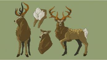 Nuevo arte conceptual de ‘Zelda: Breath of the Wild’ nos muestra un ciervo