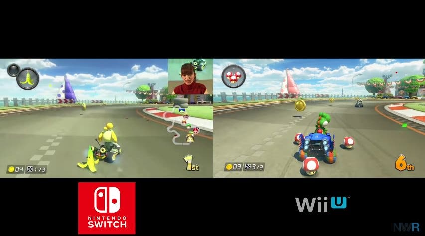 [Act.] Comparación y test de resolución de ‘Mario Kart 8 Deluxe’ vs. ‘Mario Kart 8’ y ‘Splatoon 2’ vs. ‘Splatoon’, nuevos gameplays