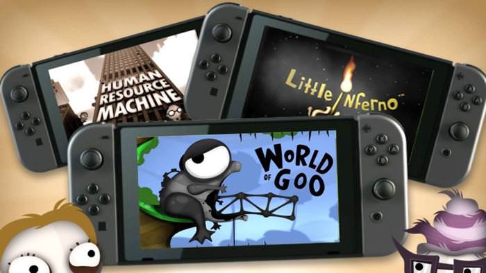 [Act.] ‘World of Goo’, ‘Little Inferno’ y ‘Human Resource Machine’ estarán disponibles en Switch en su lanzamiento