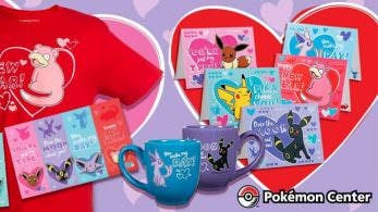 Nuevos productos de San Valentín llegan a la página americana de Pokémon Center