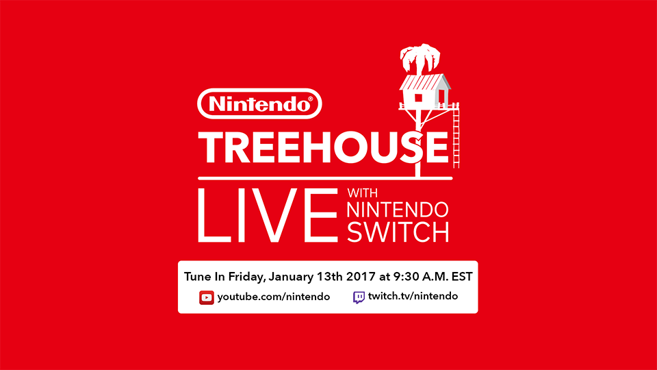 El Nintendo Treehouse Live regresa el 13 de enero para mostrar los juegos de la presentación de Switch
