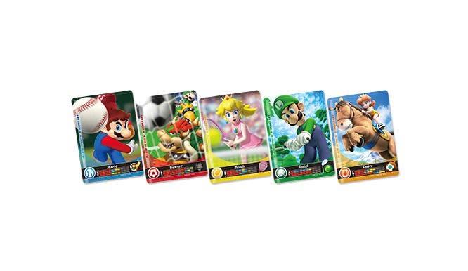 Primer vistazo a las nuevas cartas amiibo de ‘Mario Sports Superstars’