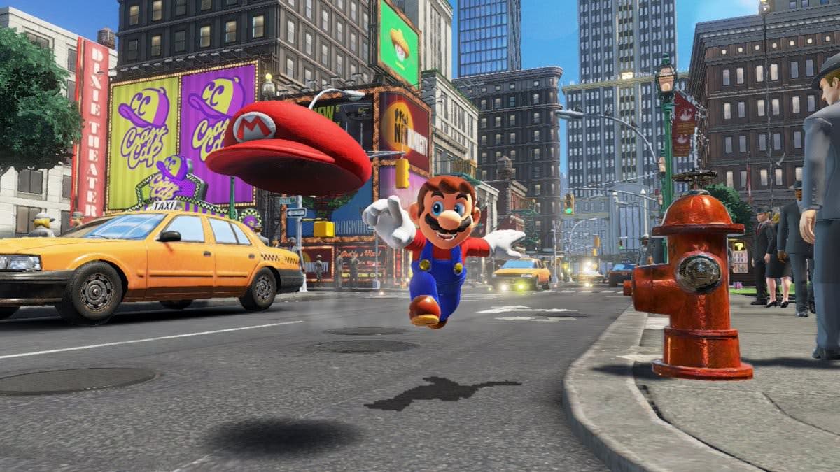 Así es como podemos encontrar a un personaje conocido en Super Mario Odyssey