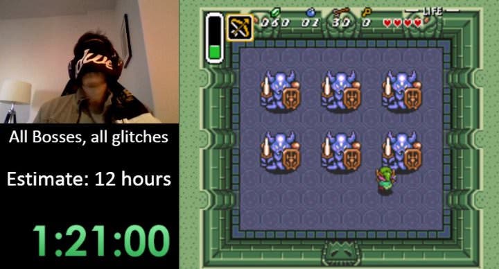 Este speedrunner ha logrado superar ‘Zelda: A Link to the Past’ con los ojos vendados
