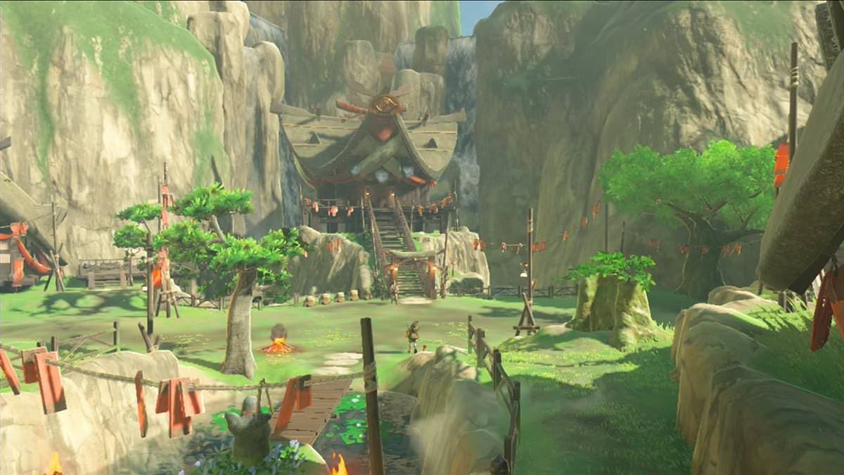 Este poblado protagoniza la última captura de ‘The Legend of Zelda: Breath of the Wild’