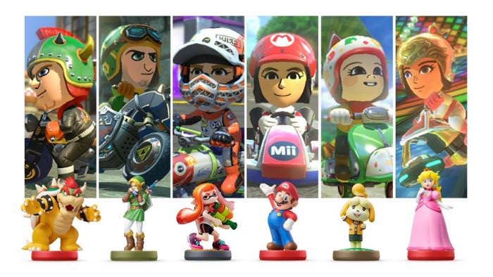 ‘Mario Kart 8 Deluxe’ también es compatible con los amiibo de los Inklings