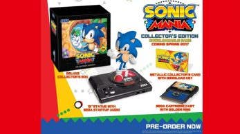 ‘Sonic Mania’ tendrá edición coleccionista