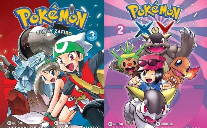 El volumen 3 de ‘Pokémon Rubí y Zafiro’ y el volumen 2 de ‘Pokémon XY’ se lanzarán el 20 de enero