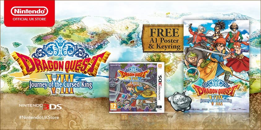 Las reservas ‘Dragon Quest VIII’ en la tienda de Nintendo UK ahora incluyen un llavero