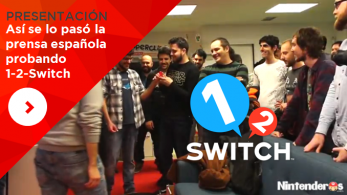 Así se lo pasó la prensa española probando ‘1-2-Switch’ en Madrid